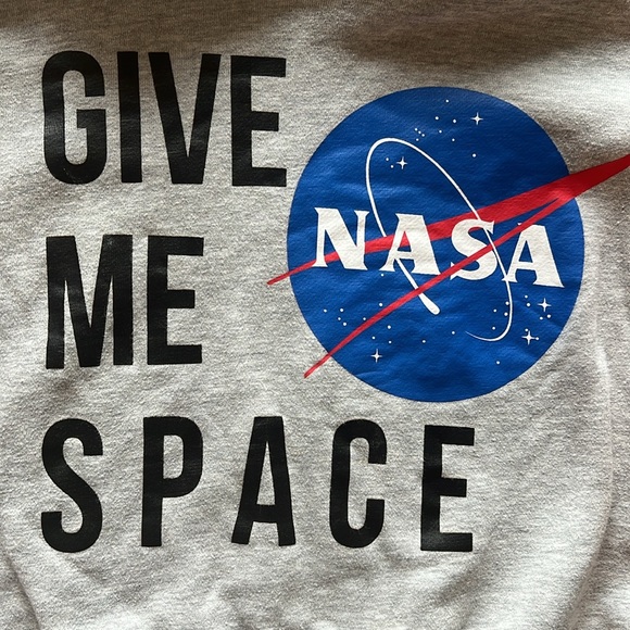 Chemistry women’s NASA cropped sweatshirt size M - Picture 3 of 5